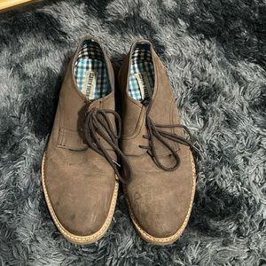 ben sherman men’s dress shoes size 9 brown leather